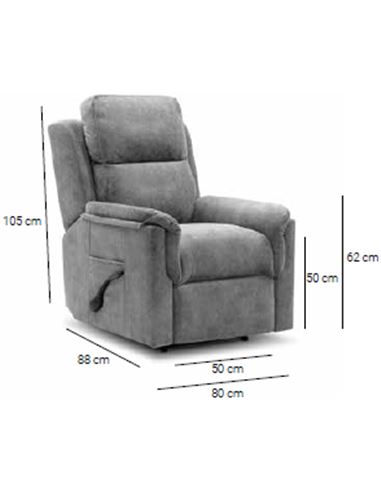 SILLON PINA ZAHARA_ medidas