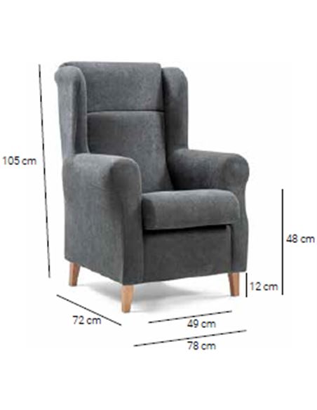 BUTACA PINA LARA FIJA_ medidas