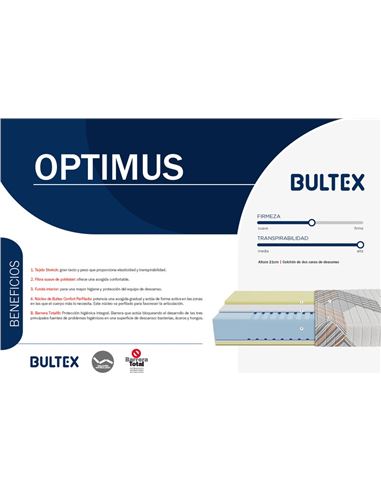 COLCHON BULTEX OPTIMUS1
