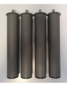 JUEGO DE PATAS ANTRACITA